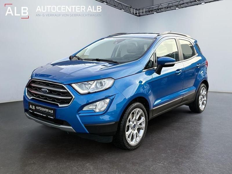 Blau Gebraucht 2022 Ford Ecosport Titanium SUV | 17.990 € (Fairer Preis) - Bild 1/4
