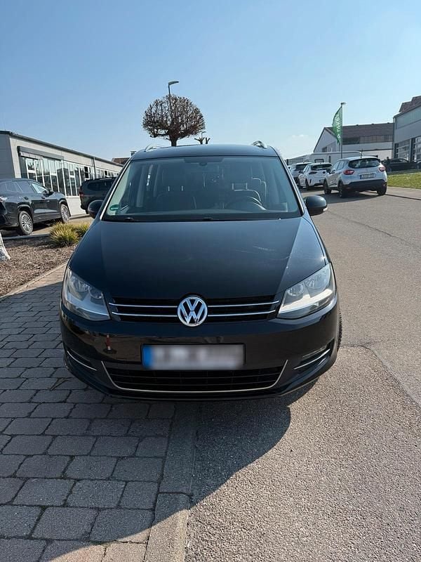 Gebraucht VW Sharan Highline 200 PS (147 kW) 2012 Schwarz Van / Kleinbus