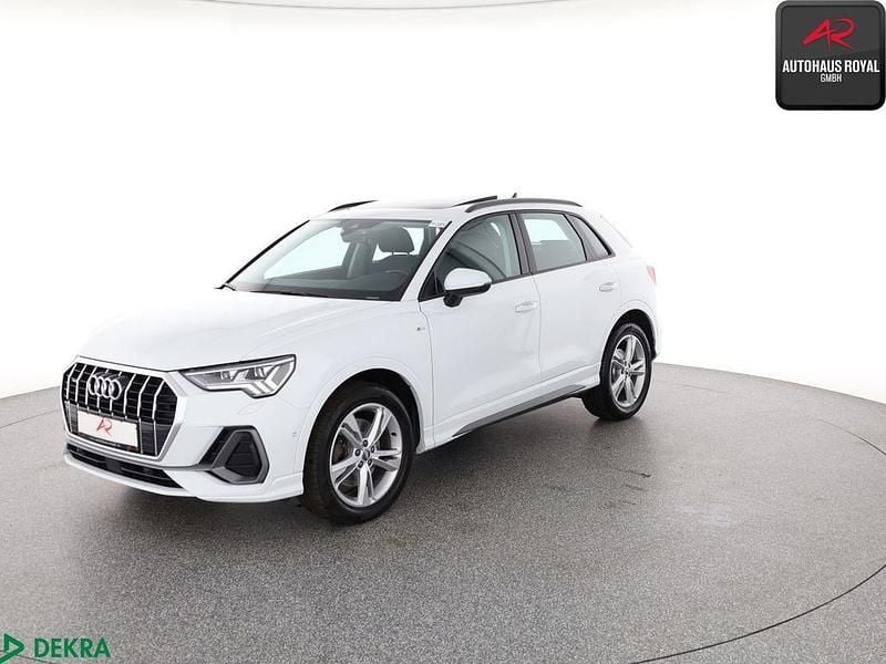Weiss (metallic) Gebraucht 2020 Audi Q3 S-Line SUV | 29.880 € (Superpreis) - Bild 1/4