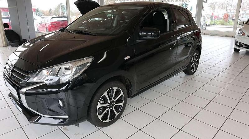 Schwarz Gebraucht 2022 Mitsubishi Space Star Kleinwagen | 13.910 € (Etwas zu teuer) - Bild 1/4