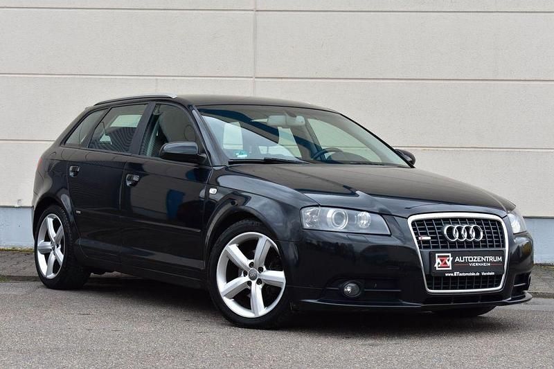 Gebraucht Audi A3 S-Line 140 PS (102 kW) 2008 Schwarz Kleinwagen