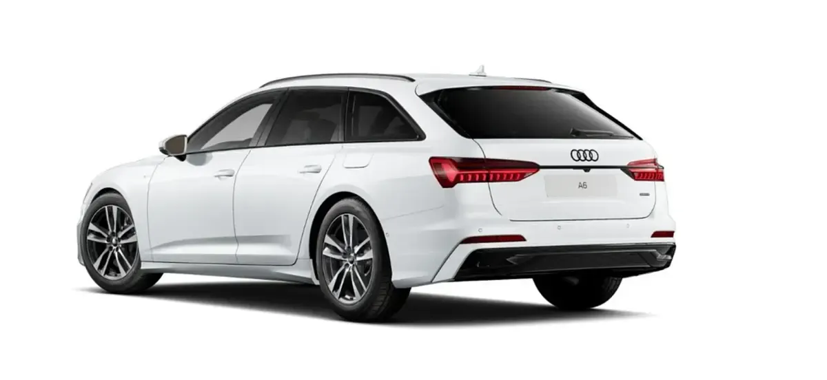 Gebraucht Audi A6 Design 299 PS (219 kW) 2025 Gletscherweiß metallic Kombi