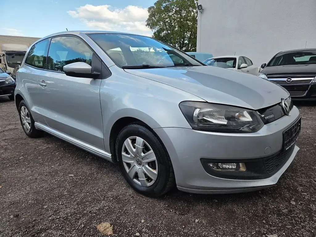 Gebraucht VW Polo Trendline 75 PS (55 kW) 2012 Silber Kleinwagen