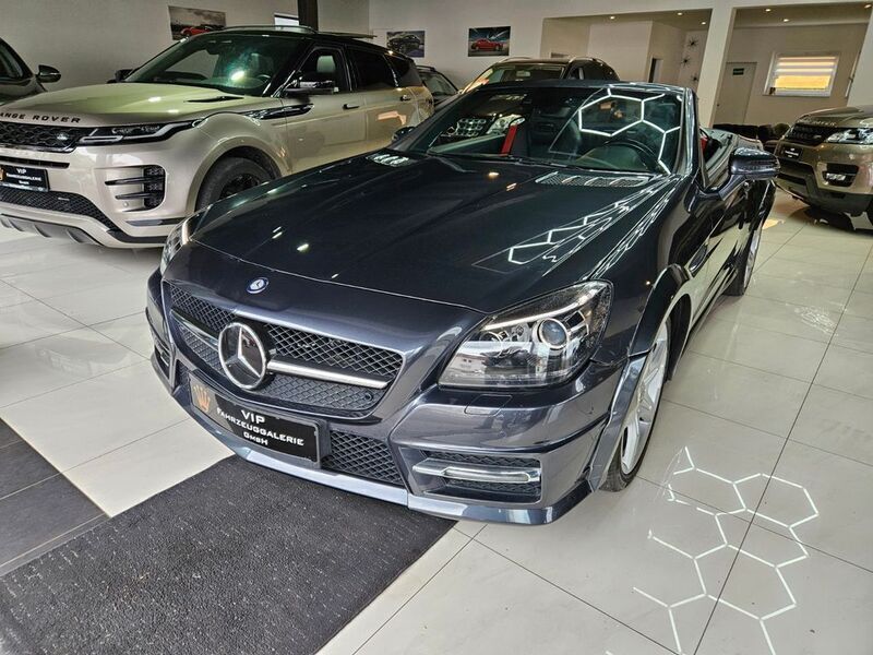 Grau Gebraucht 2013 Mercedes SLK250 AMG line Cabrio | 15.999 € (Guter Preis) - Bild 1/4