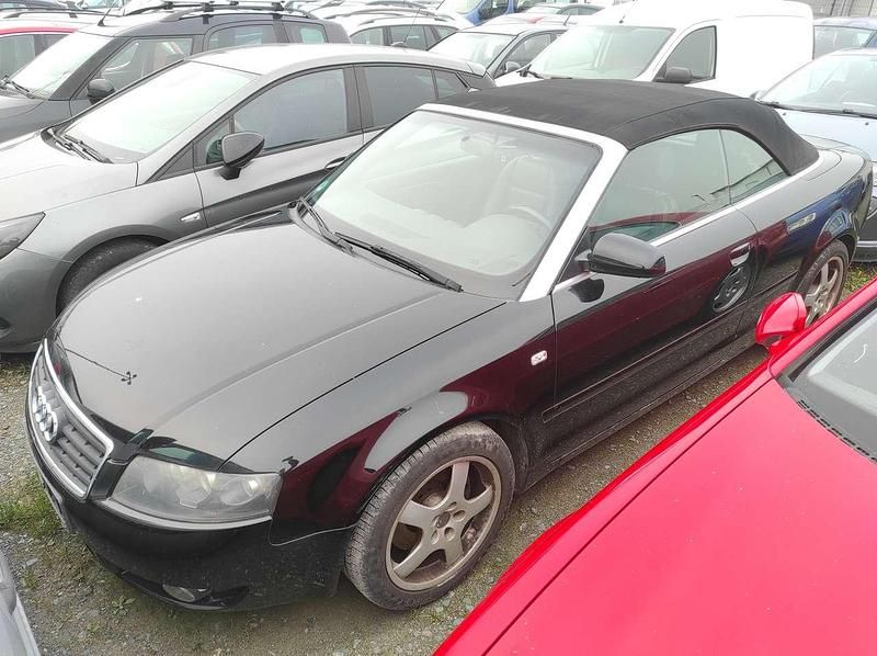 Brillantschwarz Gebraucht 2003 Audi A4 Cabriolet Cabrio | 2.499 € (Superpreis) - Bild 1/4