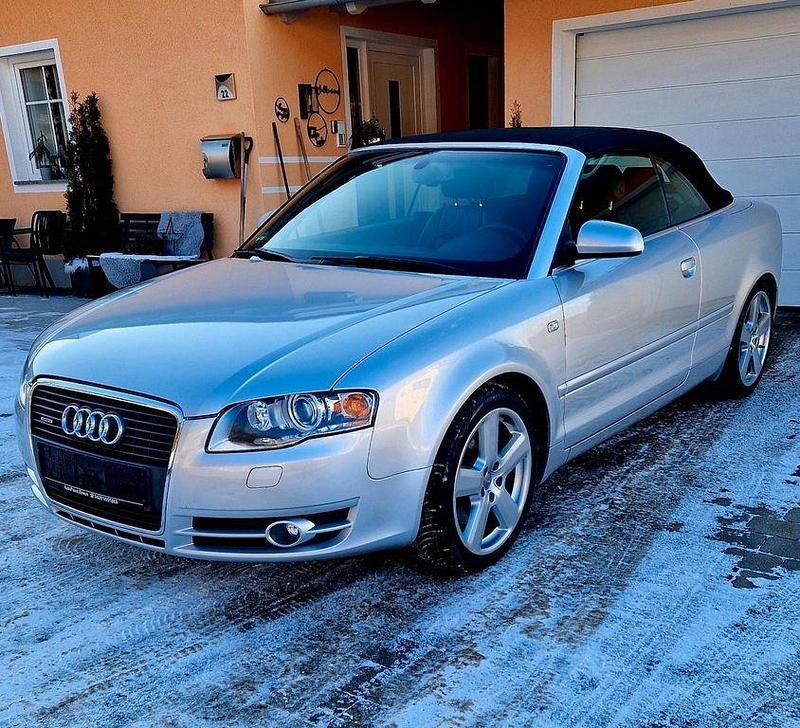 Silber Gebraucht 2007 Audi A4 Cabriolet Sport Cabrio | 8.500 € (Fairer Preis) - Bild 1/4