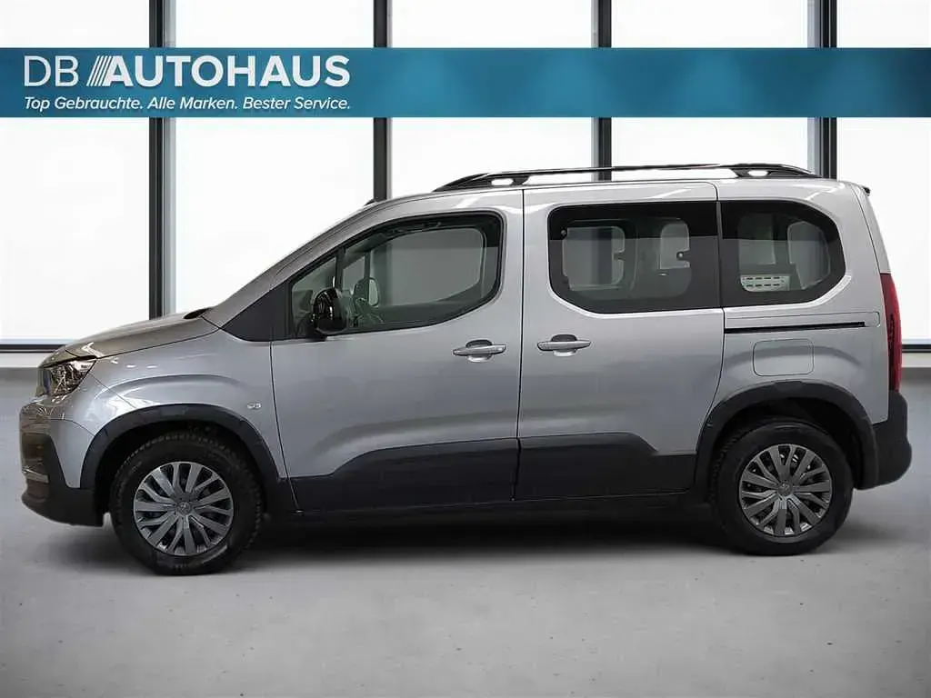 Gebraucht Peugeot Rifter Allure 110 PS (80 kW) 2022 Silber Van / Kleinbus