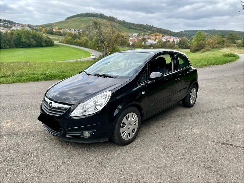 Schwarz Gebraucht 2007 Opel Corsa Kleinwagen | 3.490 € (Fairer Preis) - Bild 1/4