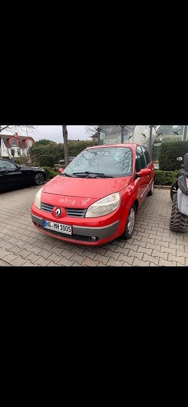 Gebraucht Renault Scénic II 111 PS (81 kW) 2005 Rot Van / Kleinbus