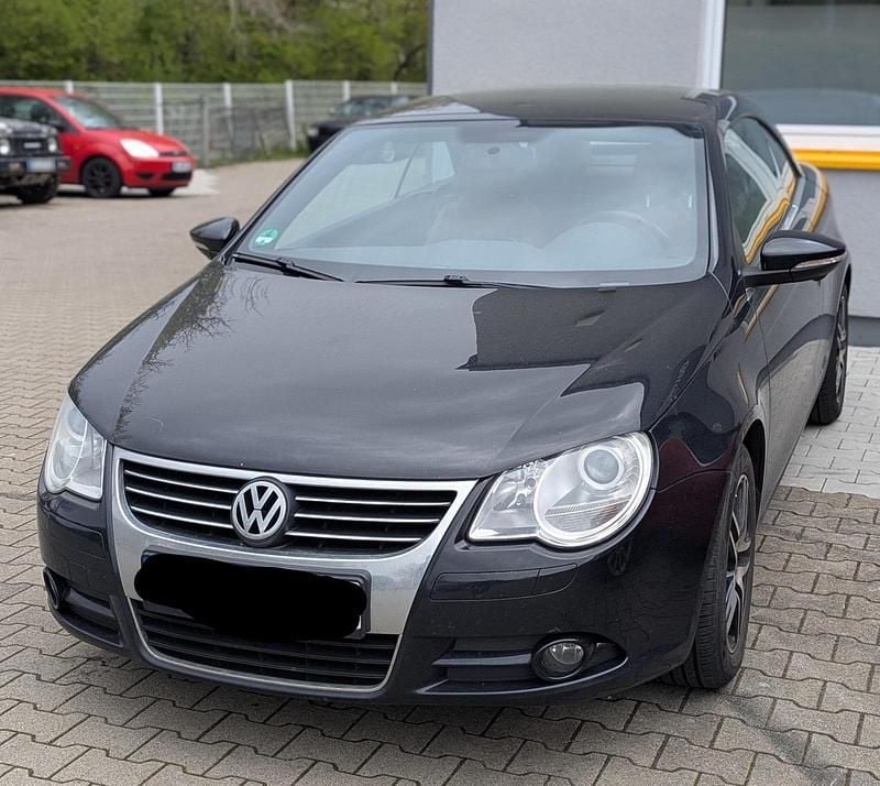 Gebraucht VW Eos 122 PS (89 kW) 2009 Schwarz Cabrio
