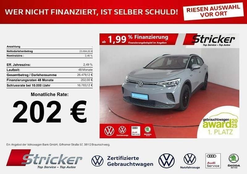 Mondsteingrau Gebraucht 2023 VW ID.4 Pure SUV | 23.894 € (Superpreis) - Bild 1/4