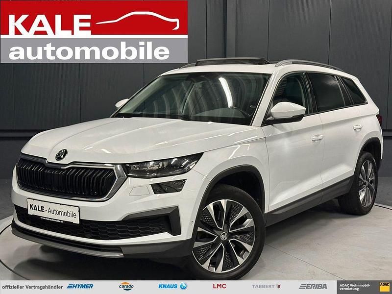Moonweiss metallic Gebraucht 2022 Skoda Kodiaq Tour SUV | 33.781 € (Fairer Preis) - Bild 1/4