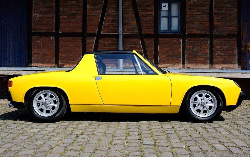 Gelb Gebraucht 1976 Porsche 914 Cabrio | 19.800 € - Bild 1/4