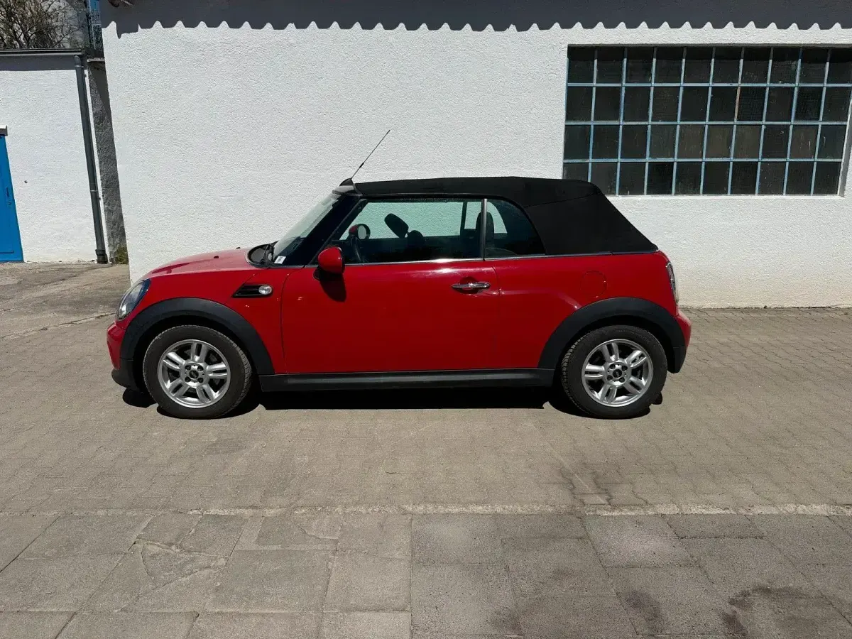 Occasion Mini One Cabriolet 98 ch (72 kW) 2012 Rouge Cabriolet