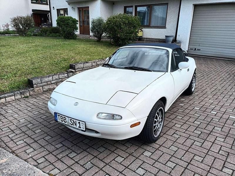 Gebraucht Mazda MX5 131 PS (96 kW) 1995 Weiß Cabrio