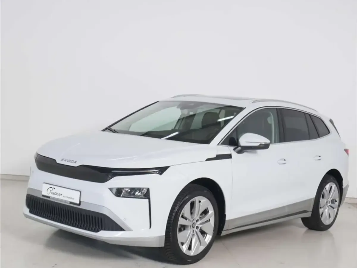 Gebraucht Skoda Enyaq iV Clever 210 kW (286 PS) 2025 Weiss SUV