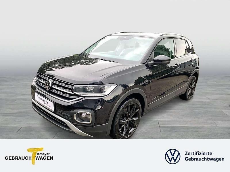 Schwarz Gebraucht 2022 VW T-Cross Style SUV | 23.440 € (Fairer Preis) - Bild 1/4
