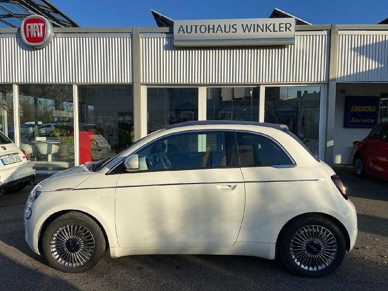 Colore esterno (arktis weiß) Gebraucht 2023 Fiat 500e Basis Cabrio | 18.990 € (Superpreis) - Bild 1/4