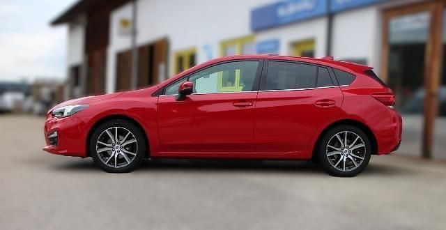Gebraucht Subaru Impreza Exclusive+ 156 PS (114 kW) 2019 Pure red Limousine