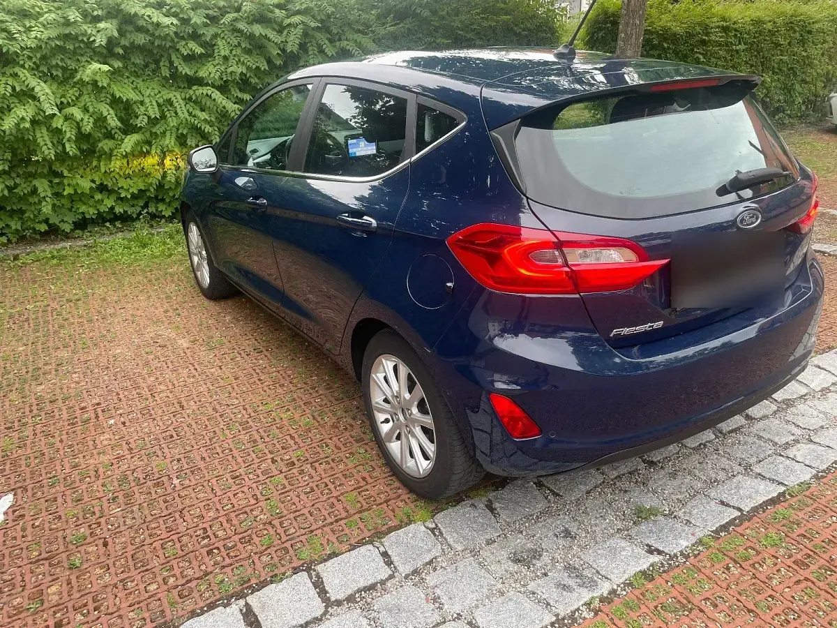 Gebraucht Ford Fiesta Titanium 125 PS (91 kW) 2019 Blau Kleinwagen