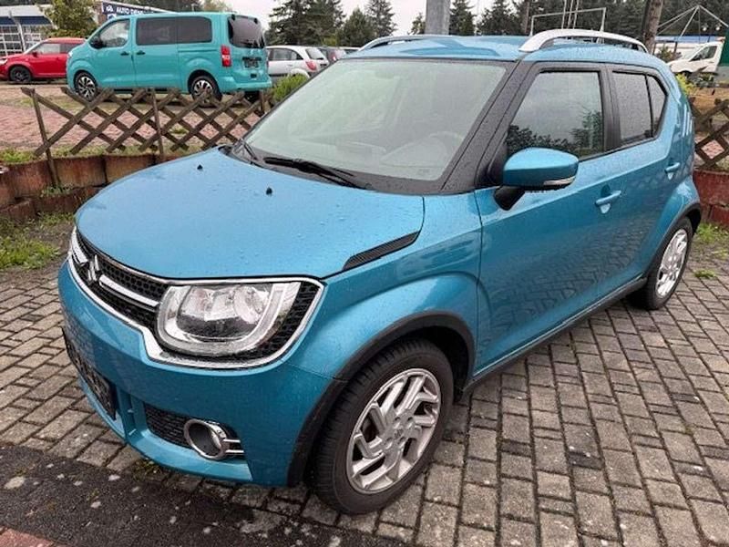 Neon blue metallic Gebraucht 2017 Suzuki Ignis Comfort+ Kleinwagen | 12.970 € (Fairer Preis) - Bild 1/4