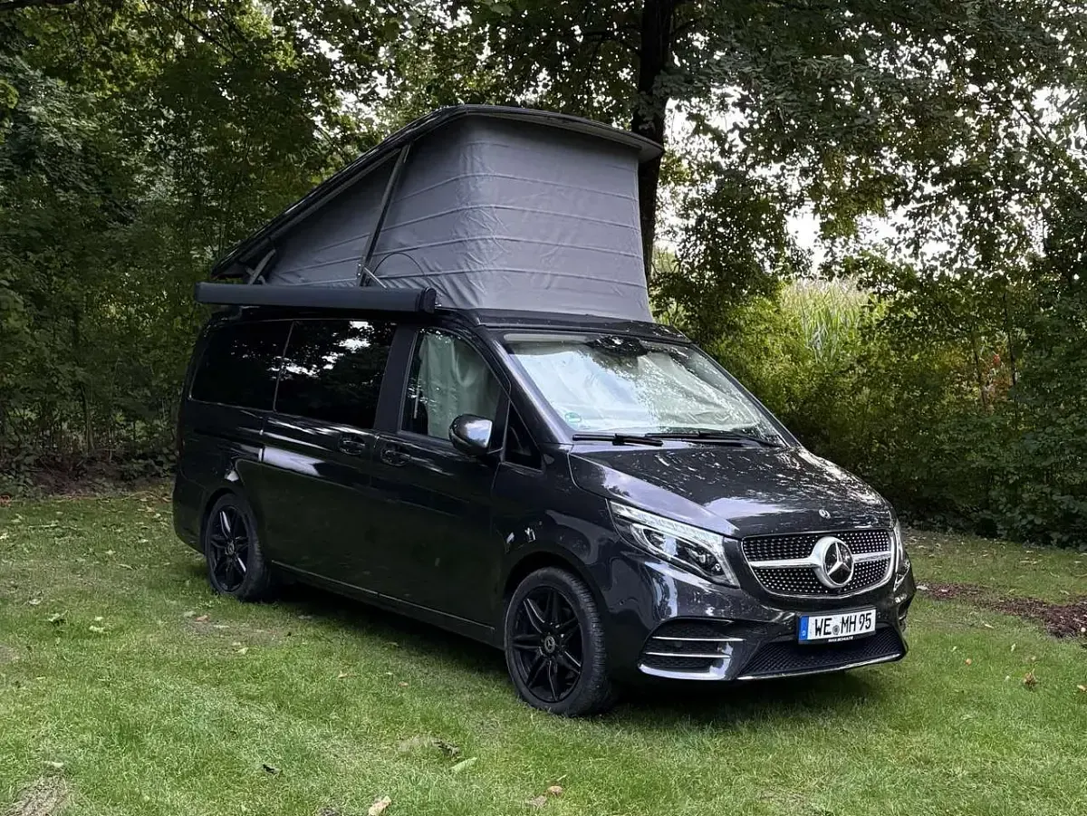 Gebraucht Mercedes V300 Marco Polo 239 PS (175 kW) 2019 Schwarz Van / Kleinbus