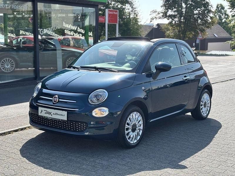 Blau Gebraucht 2019 Fiat 500C Connect Cabrio | 11.990 € (Guter Preis) - Bild 1/4