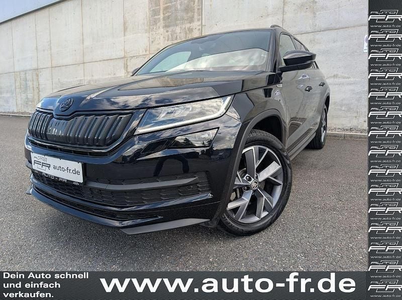 Schwarz Gebraucht 2021 Skoda Kodiaq SportLine SUV | 34.870 € (Superpreis) - Bild 1/4