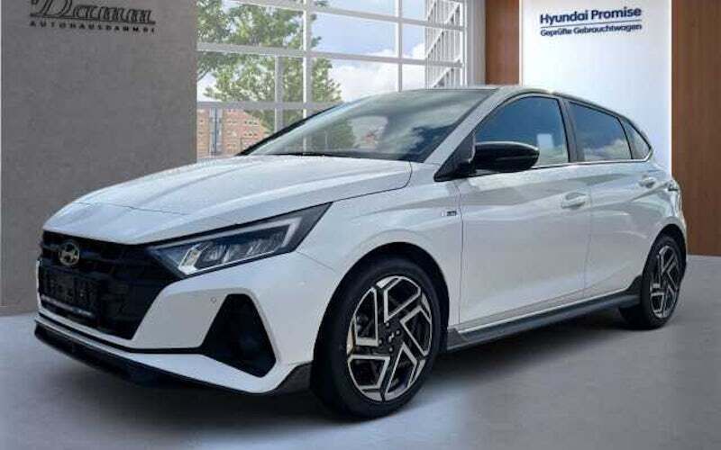 Weiß Neu 2024 Hyundai i20 N Line Limousine | 22.990 € (Fairer Preis) - Bild 1/2