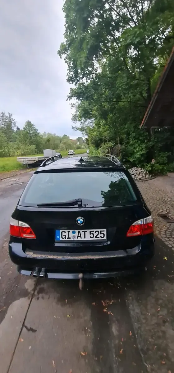 Brugt BMW 525 177 HK (130 kW) 2006 Sort Stationcar