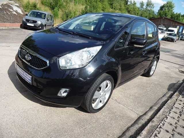Gebraucht Kia Venga Spirit 125 PS (91 kW) 2012 Schwarz Kleinwagen