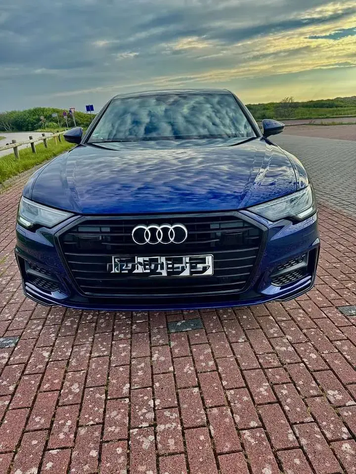 Gebraucht Audi A6 S-Line 204 PS (150 kW) 2019 Blau Limousine