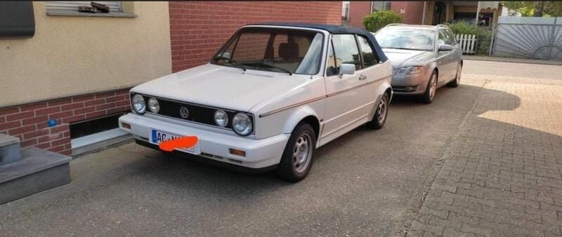 Weiß Gebraucht 1987 VW Golf Cabriolet Cabrio | 5.500 € - Bild 1/4