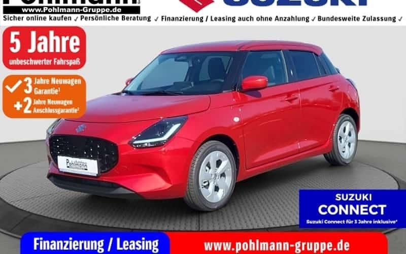 Rot Neu 2025 Suzuki Swift Comfort Kleinwagen | 18.985 € - Bild 1/4