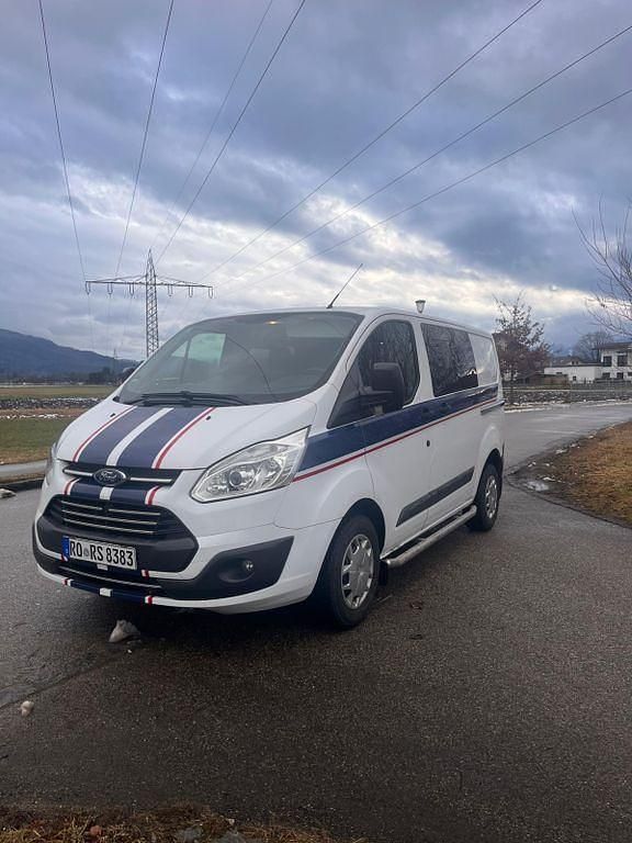 Gebraucht Ford Transit Custom 131 PS (96 kW) 2017 Weiß Van / Kleinbus