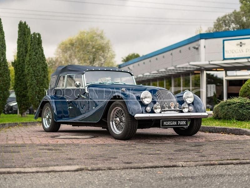 Blau Gebraucht 1997 Morgan Plus 4 Cabrio | 35.000 € - Bild 1/4