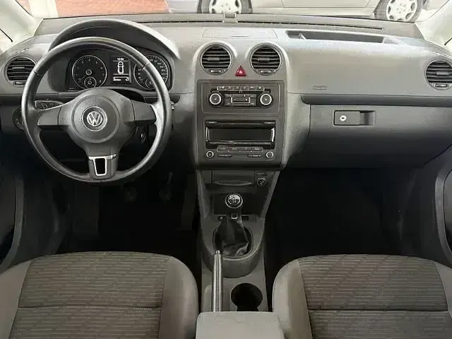 Gebraucht VW Caddy 105 PS (77 kW) 2012 Schwarz Van / Kleinbus