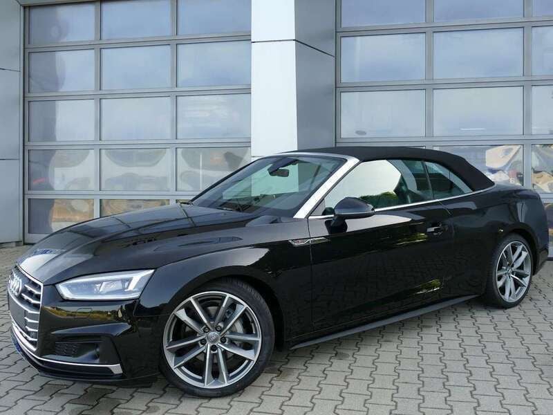 Mythosschwarz metallic Gebraucht 2020 Audi A5 Cabriolet Sport Cabrio | 33.990 € (Fairer Preis) - Bild 1/4