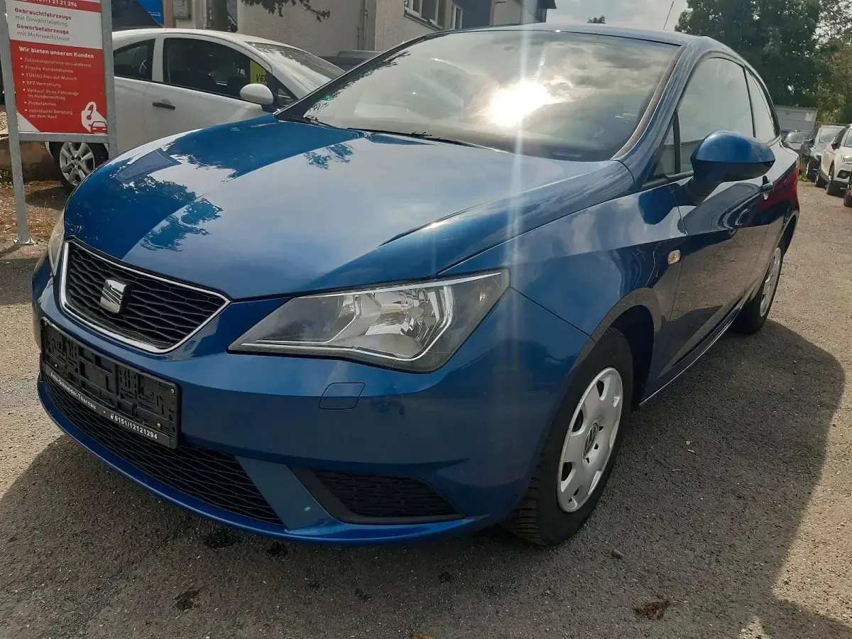 Gebraucht Seat Ibiza 86 PS (63 kW) 2013 Blau Kleinwagen