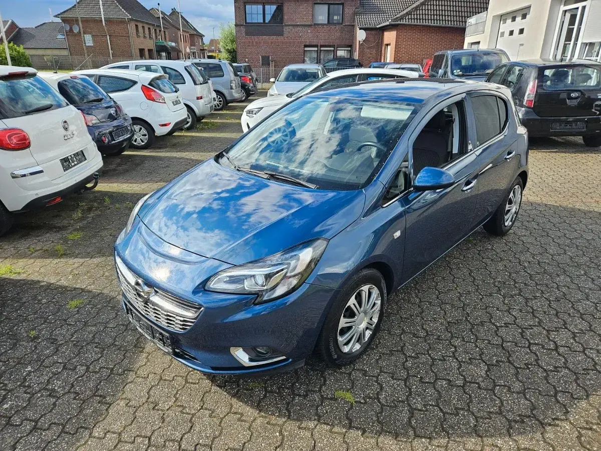 Gebraucht Opel Corsa Innovation 101 PS (74 kW) 2015 Blau Kleinwagen