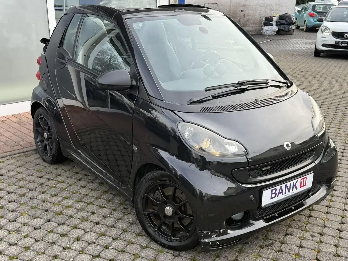 Gebraucht Smart ForTwo Cabrio Brabus Xclusive 98 PS (72 kW) 2008 Schwarz Cabrio