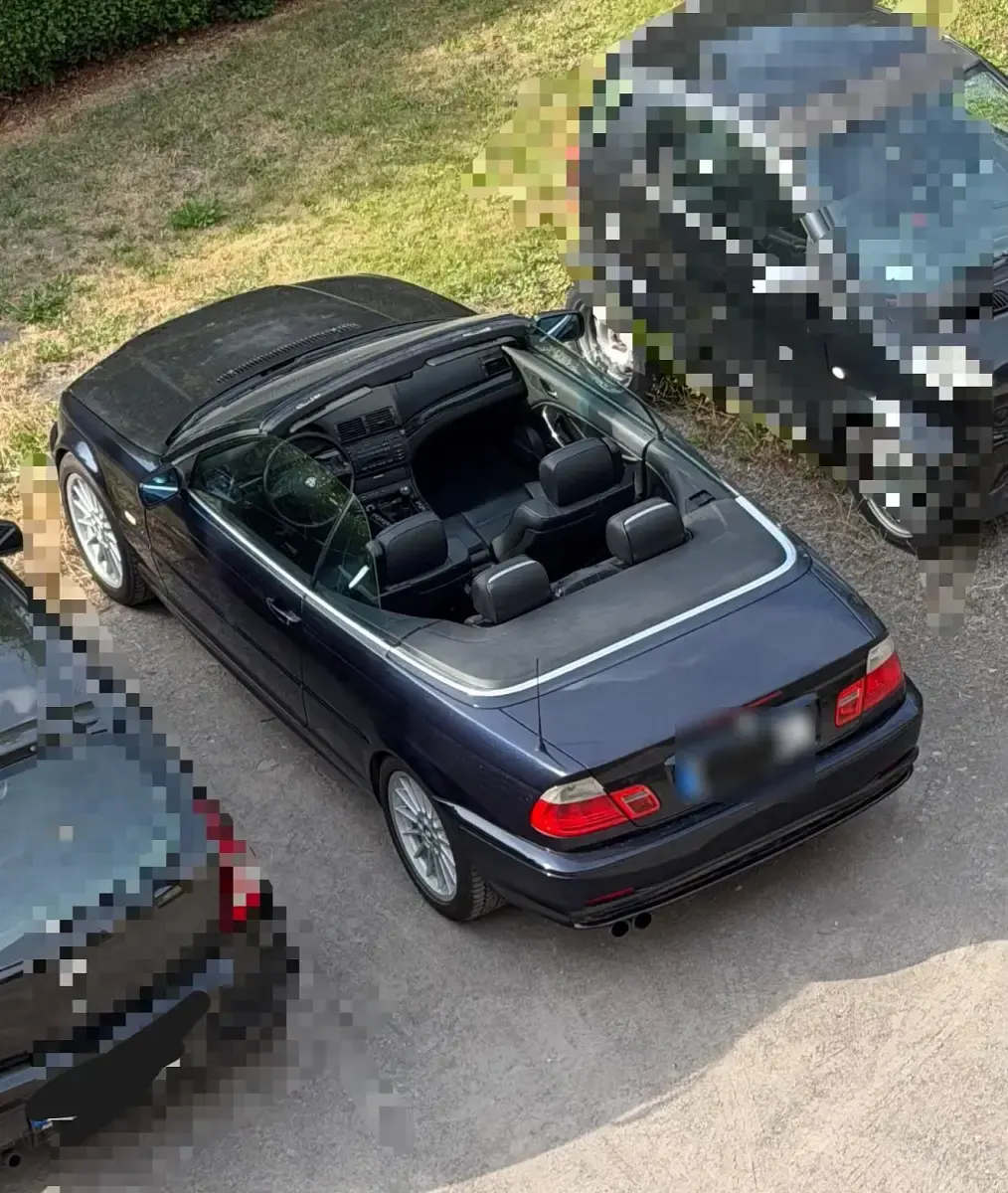 Gebraucht BMW 323 Cabriolet 170 PS (125 kW) 2000 Blau Cabrio