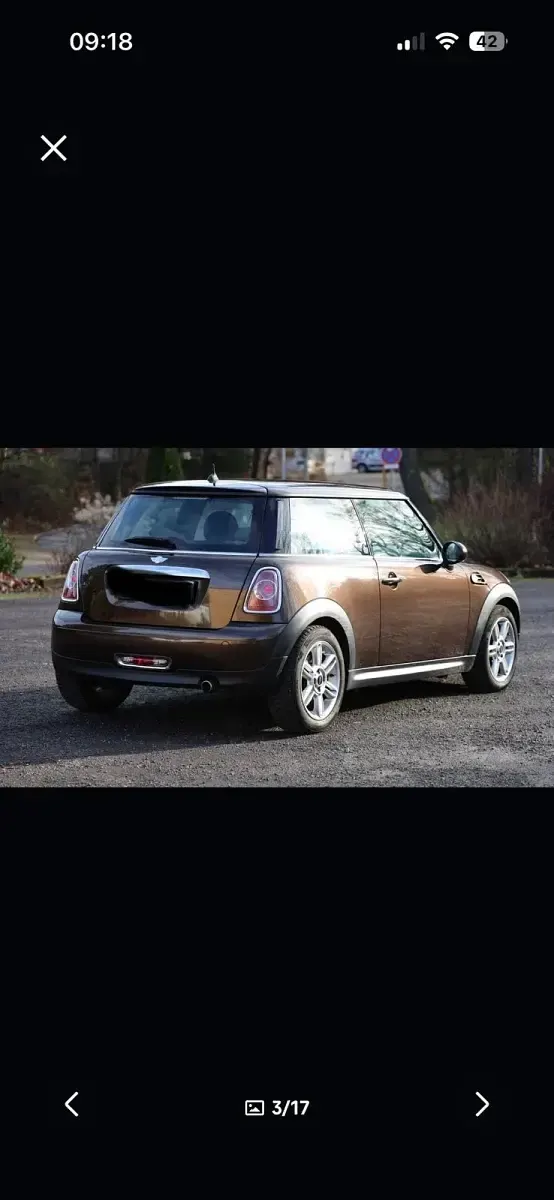 Gebraucht Mini Cooper 122 PS (89 kW) 2011 Braun Kleinwagen