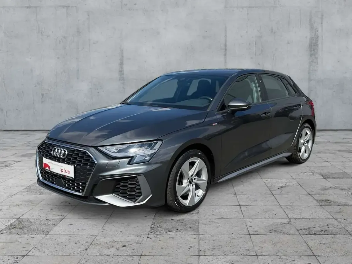 Second-hand Audi A3 S-Line 116 CP (85 kW) 2020 Gri Berlinǎ