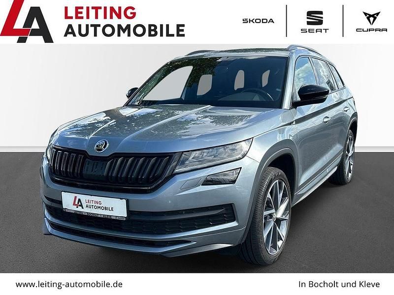 Grau Gebraucht 2018 Skoda Kodiaq SportLine SUV | 29.945 € (Fairer Preis) - Bild 1/4