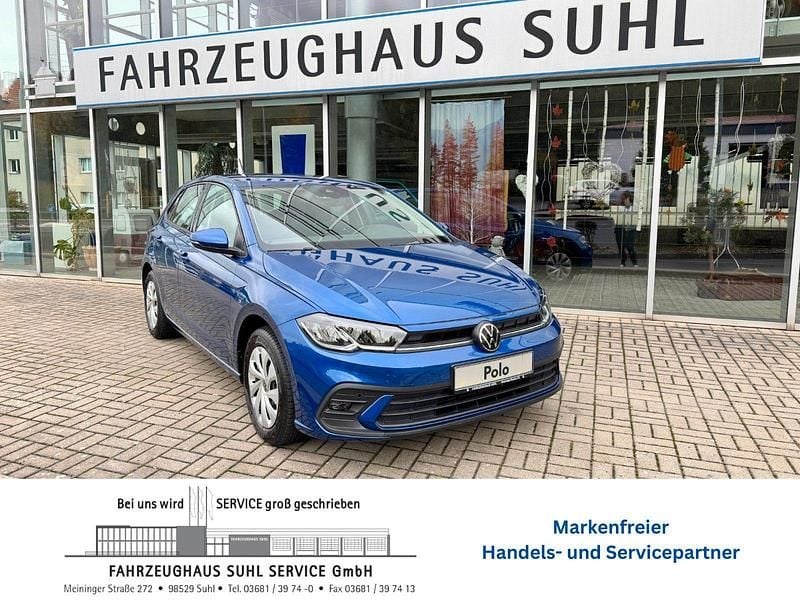 Blau Gebraucht 2023 VW Polo Life Kleinwagen | 17.490 € (Guter Preis) - Bild 1/4