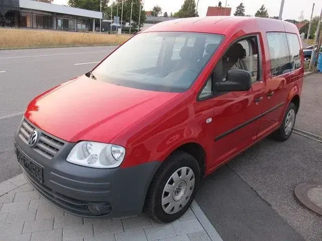 Gebraucht VW Caddy Life 105 PS (77 kW) 2006 Rot Van / Kleinbus