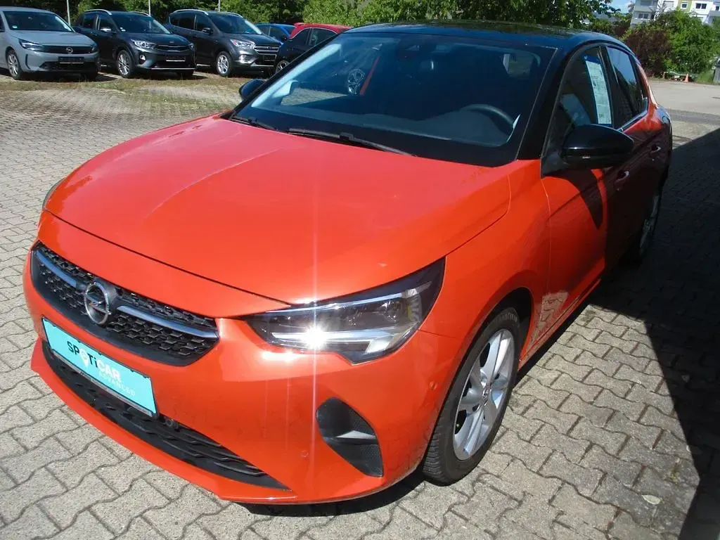 Gebraucht Opel Corsa Elegance 101 PS (74 kW) 2022 Orange Limousine