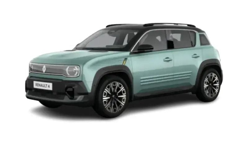 Grün Neu 2025 Renault 4 E-Tech Iconic SUV | 36.093 € - Bild 1/4