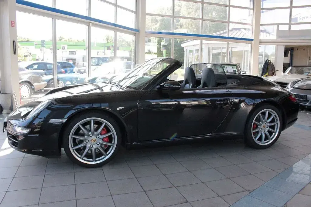 Gebraucht Porsche 911 Carrera S Cabriolet 355 PS (261 kW) 2007 Basaltschwarzmetallic Cabrio